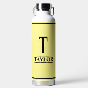 Monogrammiert Gelb Trinkflasche