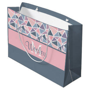 Monogrammierte Geschenktüte