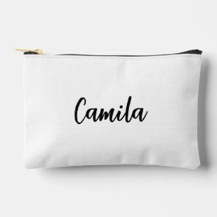 Monogrammierte Kulturbeuteltasche, Schminktasche,  Zubehörtasche