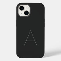 Monogrammierte moderne einfache Initiale