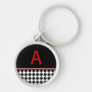 Monogrammierte Retro-Schlüsselanhänger Schlüsselanhänger