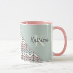 Monogrammierte Tasse