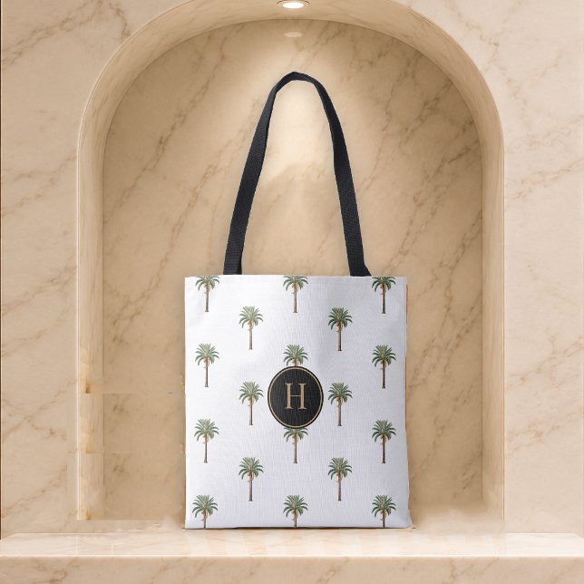 Monogrammierter Küsten Chic Palme (Von Creator hochgeladen)