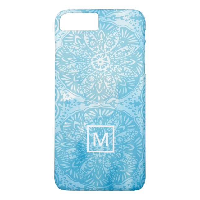 Monogrammm | Ananas Life III Case-Mate iPhone Hülle (Rückseite)