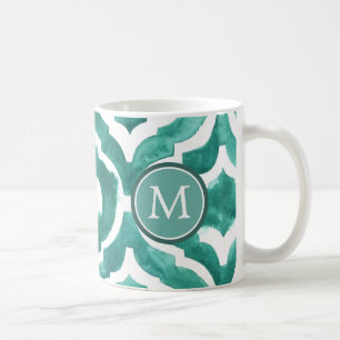 Monogrammm   Aquamarine Motif IV Kaffeetasse