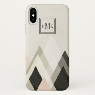 Monogrammm Berge jenseits der Berge III Case-Mate iPhone Hülle