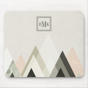 Monogrammm   Berge jenseits der Berge III Mousepad