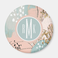 Monogrammm | Blush & Gold I