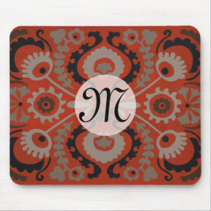 Monogrammm   Cinnabar Suzani I Mousepad