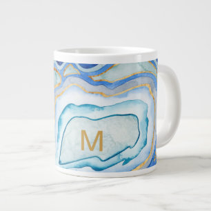 Monogrammm   Cobalt Agate II Jumbo-Tasse