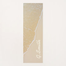 Monogrammm. Custom Tropical Beach Sand.