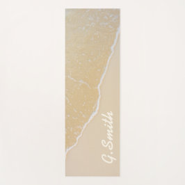 Monogrammm. Custom Tropical Beach Sand. Yogamatte