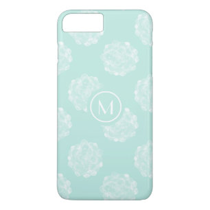 Monogrammm   Glück der Pflanze   Pastel Succulent  Case-Mate iPhone Hülle