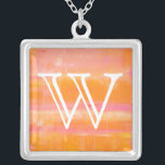 Monogrammm | Karibischer Luftraum Versilberte Kette<br><div class="desc">Zuhause Décor</div>