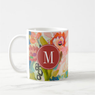 Monogrammm   Secret Garden Floral III Kaffeetasse