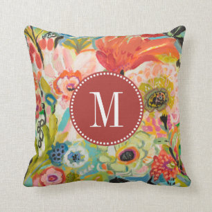 Monogrammm   Secret Garden Floral III Kissen