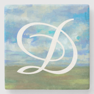 Monogrammm   Tag II Steinuntersetzer