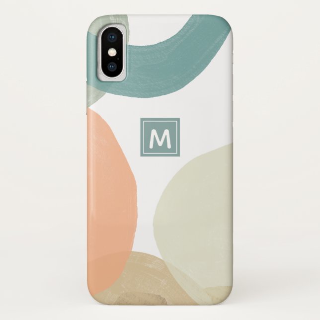 Monogrammm | Thrombozyten Case-Mate iPhone Hülle (Rückseite)