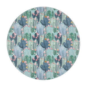 Monogrammm   Weiches Patel-Muster Schneidebrett