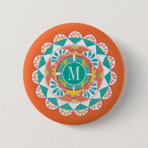 Monogrammm  Wie Frida IV Button