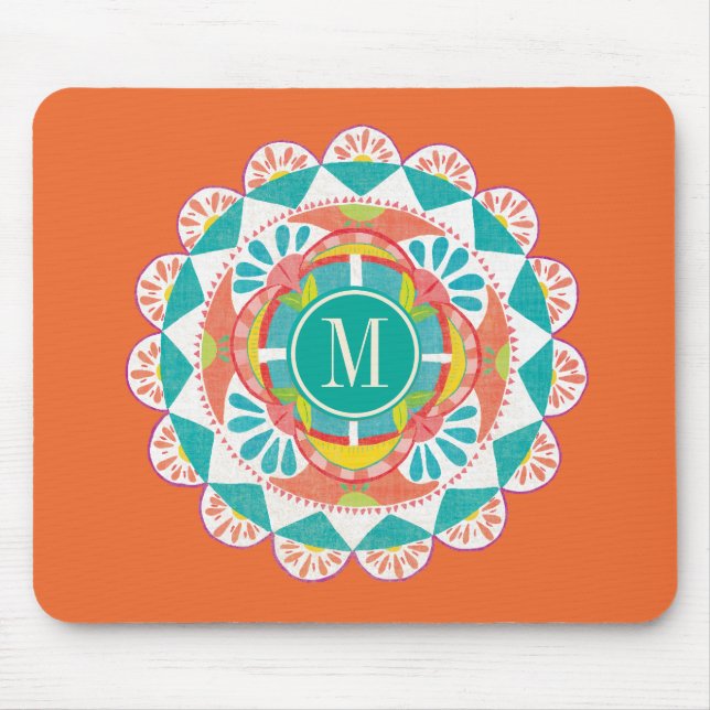 Monogrammm| Wie Frida IV Mousepad (Vorne)