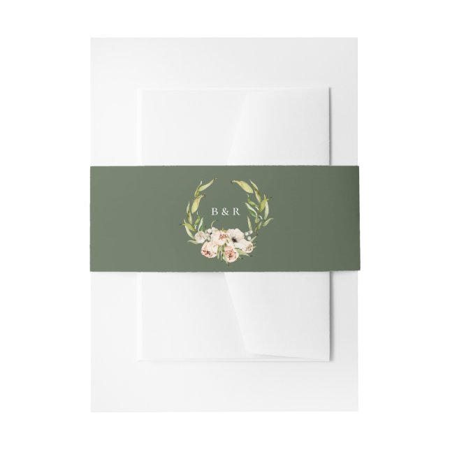 Monographie des Botanischen Waldes Einladungsbanderole (Vorderseite Beispiel)