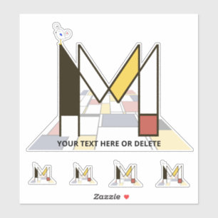 Monographie des Sublime Neoplasticismus Art. Buchs Aufkleber