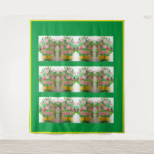 Monokromatisches Flat Pack Bouquet