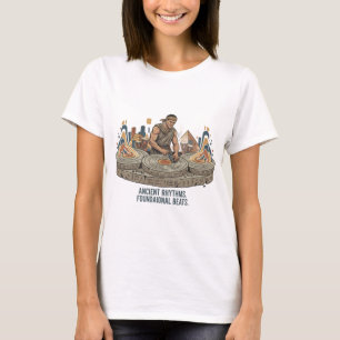 Monolithisches Groove Steinmetz-DJ-T-Shirt T-Shirt