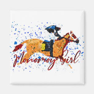 Monomoy Girl Champion Racehorse Magnet