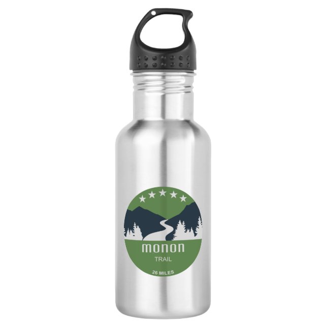 Monon Trail Edelstahlflasche (Vorderseite)