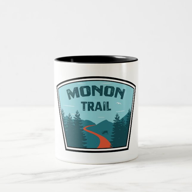 Monon Trail Zweifarbige Tasse (Mittel)
