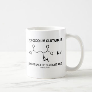 Mononatriumglutamat-Natriumsalz der Glutamin- Kaffeetasse