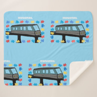 Monorail train car coaster autism puzzle sherpadecke