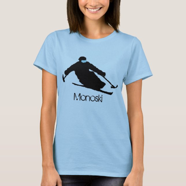 Monoski T-Shirt (Vorderseite)