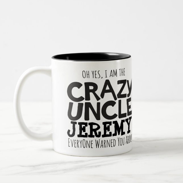 MonoTasse verrückten individuellen Namens Onkels Tasse (Links)