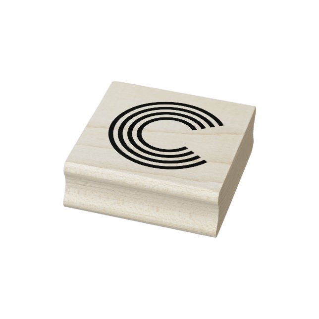 Monoton Letter C Rubber Briefmarke Gummistempel (Stempel)
