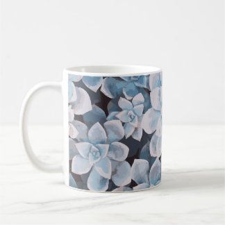 Monotone Blue Sukkuline Tasse