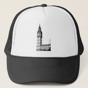Monotoner Druck LONDONS BIG BEN Truckerkappe