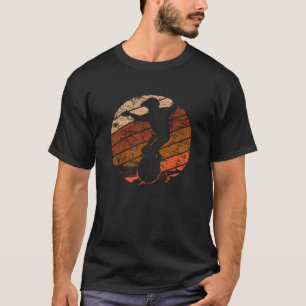 Monowheel Vintage Sonnenuntergang EUC Retro T-Shirt