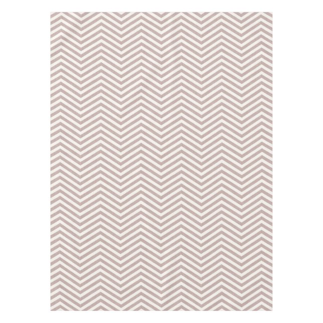 MonoZag Dusty Mauve Tischdecke (Vorderseite)