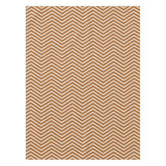 MonoZag Goldbraun Tischdecke