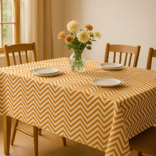MonoZag Golden Brown Tischdecke