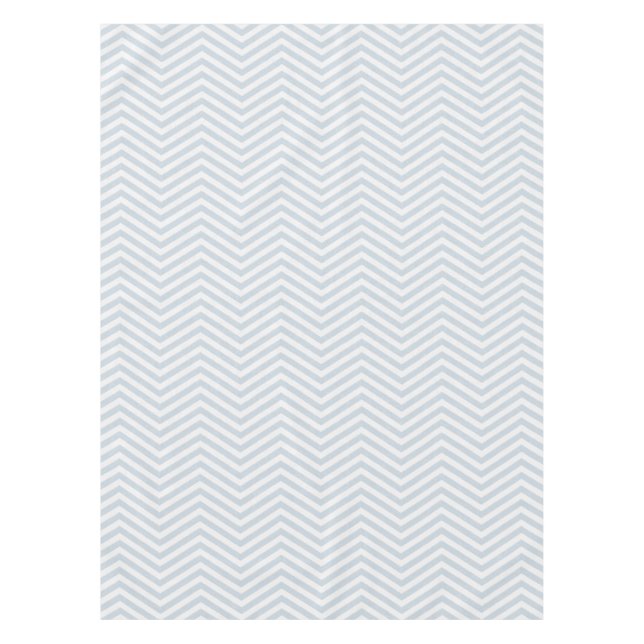 MonoZag Mist Blau Tischdecke (Vorderseite)