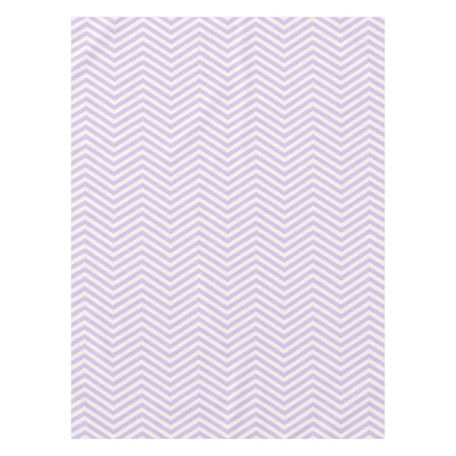 MonoZag Soft Lavendel Tischdecke (Vorderseite)