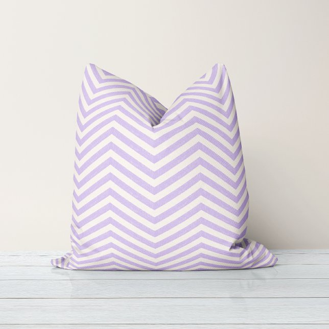 MonoZag Soft Lavender Kissen (Von Creator hochgeladen)