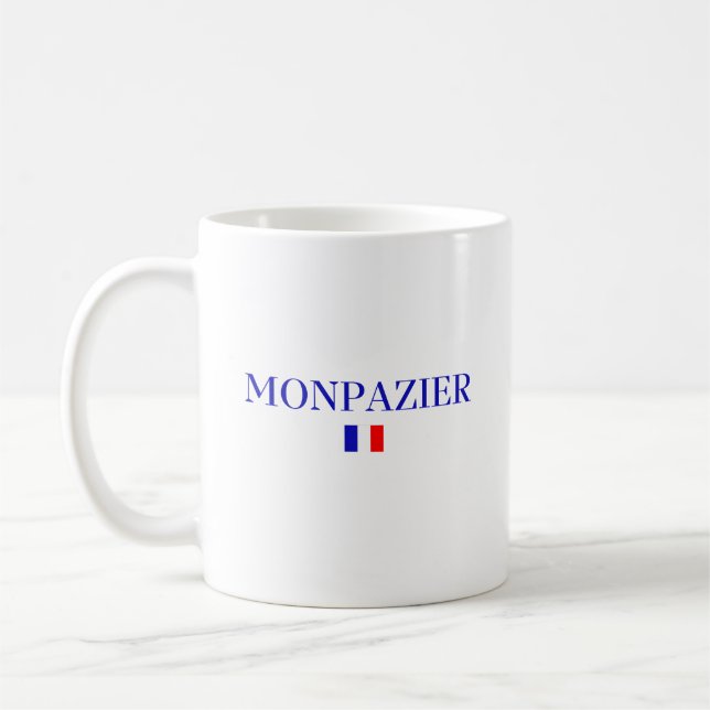 MONPAZIER Frankreich Kaffeetasse (Links)