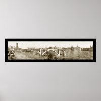 Monroe Bridge Spokane Foto 1911