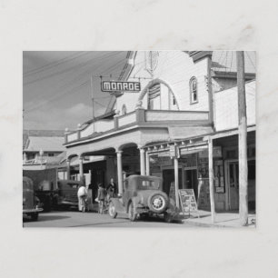 Monroe Cafe, Key West, 1930er Postkarte