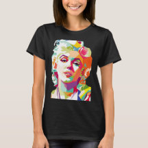 Monroe Pop Art Colorado T - Shirt